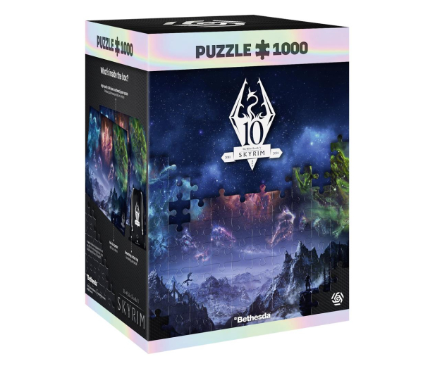 GOOD LOOT Skyrim 10th Anniversary Puzzle 1000 - 694517 - zdjęcie